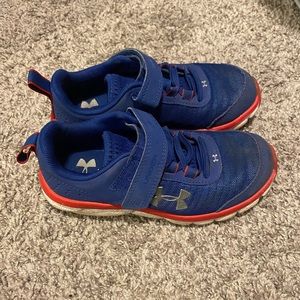 Kids Under Armor shoes.